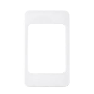 Mặt viền đơn màu trắng kiểu Iphone KT120x71.5mm mã A20-IP