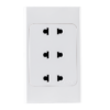Ổ cắm ba 2 chấu đế liền 16A KT120x70mm mã A20US3N