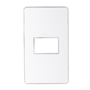 Mặt A60 dùng cho 1 thiết bị viền bạc KT120x70mm mã A601S