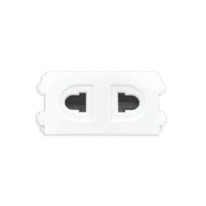 Ổ cắm 2 chấu mã A6US