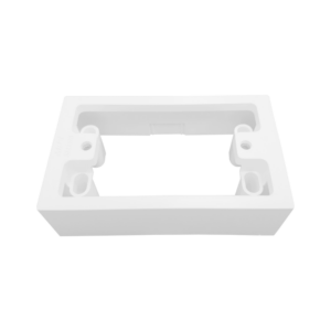 Hộp nhựa nổi dùng cho các mặt, ổ cắm A20 và viền A20-WN KT120x72x34mm mã AK2237N