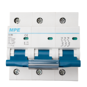 Cầu dao tự động MCB 3 cực, 80A, 10kA mã MP10-C380