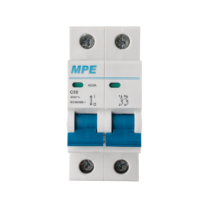 Cầu dao tự động MCB 2 cực, 50A, 4.5kA mã MP4-C250