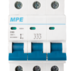 Cầu dao tự động MCB 3 cực, 63A, 4.5kA mã MP4-C363