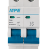 Cầu dao tự động MCB 2 cực, 50A, 6kA mã MP6-C250