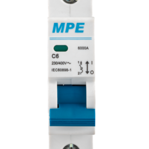 Cầu dao tự động MCB 1 cực, 6A, 6kA mã MP6-C106