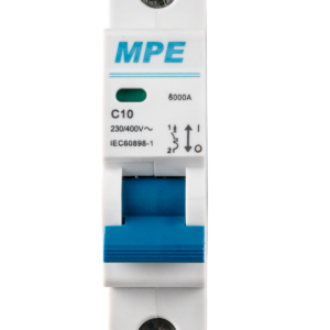 Cầu dao tự động MCB 1 cực, 10A, 6kA mã MP6-C110