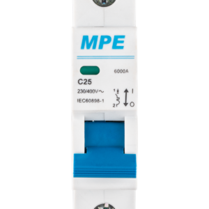Cầu dao tự động MCB 1 cực, 25A, 6kA mã MP6-C125