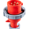 Phích cắm loại di động có kẹp giữ dây 4 cực, 16A, IP67 mã MPN-0142
