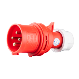 Phích cắm loại di động có kẹp giữ dây 4 cực, 16A, IP44 mã MPN-014