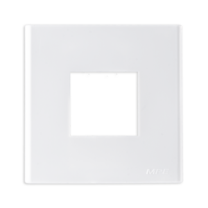 Mặt vuông S60 dùng cho 1 thiết bị cỡ trung KT86x86mm mã S615
